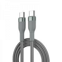 Кабель Type-C to Type-C 100cm Wiwu Concise Series 100W /gray/ Wi-C017