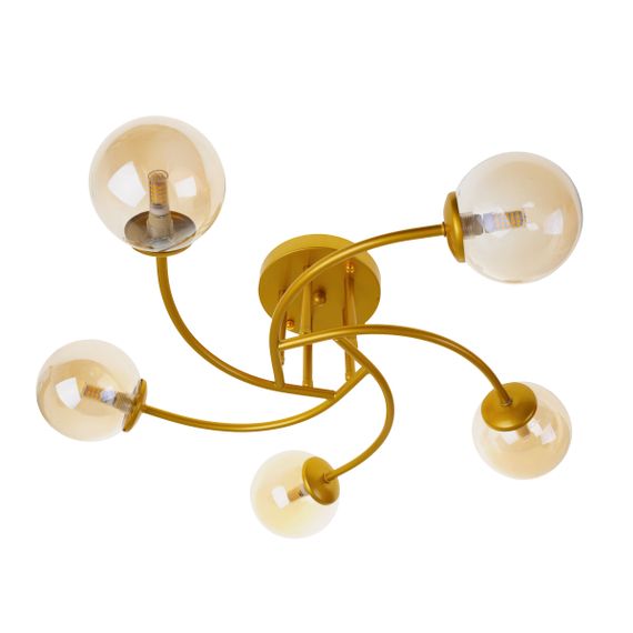 Люстра потолочная в спальню G9 40W G (BR-01 651C/6)