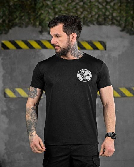 Тактична футболка потовідвідна Odin dzen black ВТ6663 | Зображення 2