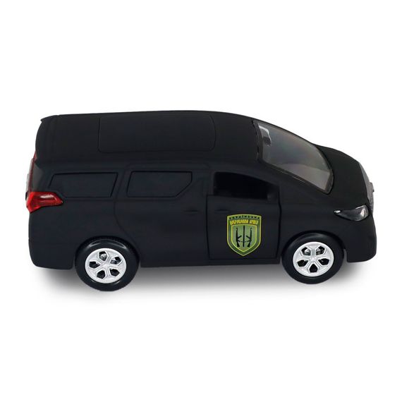 Автомодель серії "Шеврони Героїв" Toyota Alphard "УДА" TechnoDrive KM6011UD | Зображення 3
