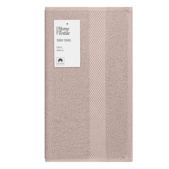 Рушник ARDESTO махровий Essence 30х50см, 100% бавовна, бежевий (ART2230BE)