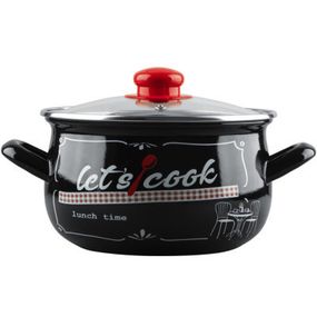 Кастрюля Gusto &quot;Давайте готувати&quot; Ч 16 см 2,1 л (GT-T-116-LCB)