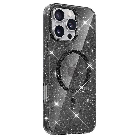 Чохол TPU Eclipse Sparkle (MagFit) для Apple iPhone 16 Pro Max (6.9") | Зображення 1