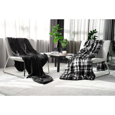 Плед Ardesto Flannel темно-сірий, 160х200 см (ART0210SB) | Зображення 7