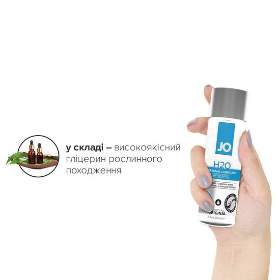 Лубрикант на водній основі System JO H2O ORIGINAL, 60 мл | Зображення 4