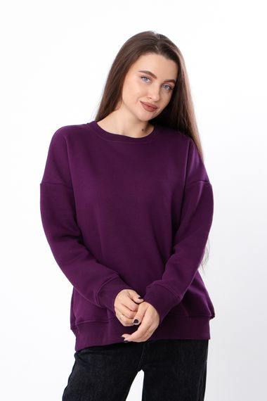 Світшот жіночий Носи своє 54 Фіолетовий (p-12577-181811)