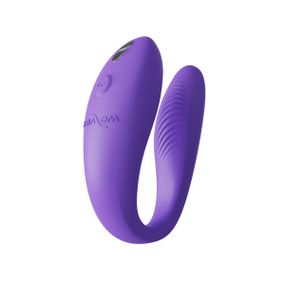 Смарт-вибратор для пар We-Vibe Sync GO Light Purple, тревел-кейс, пульт ДУ
