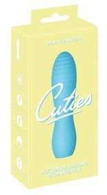 Мини-вибратор с рельефом You2Toys Cuties 3, голубой sexstyle