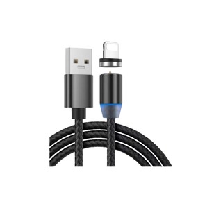Кабель USB Lightning Havit HV-CB6163 магнітний 1м чорний