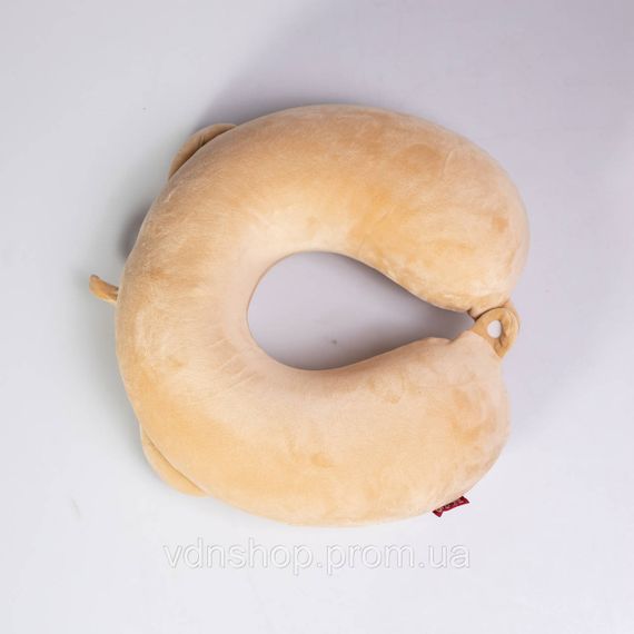 Дорожній набір 2 в 1 Bear подушка для шиї та маска для сну HP-56-9BR | Зображення 2