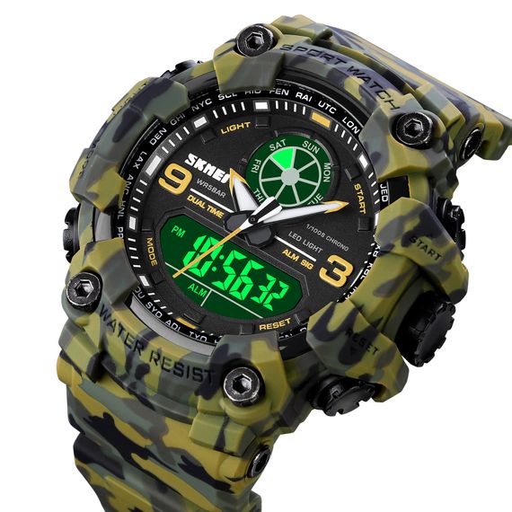 Чоловічий годинник Skmei 1818 Military. | Зображення 1