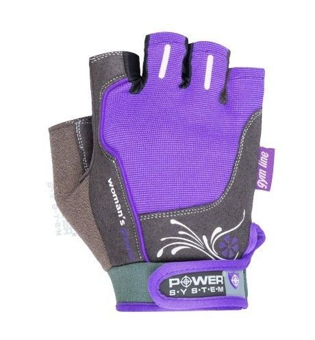 Рукавички для фітнесу Power System PS-2570 Woman’s Power жіночі Purple XS | Зображення 1
