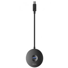 USB-Хаб Baseus Round Box Type-C to USB 3.0 + 3USB 2.0