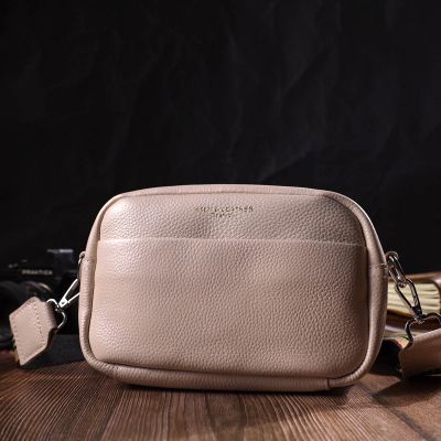 Сумка Vintage Жіноча на плече з натуральної шкіри Біла (22121) | Зображення 2