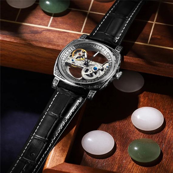 Годинник Fo2rsining 8263 Silver | Зображення 1