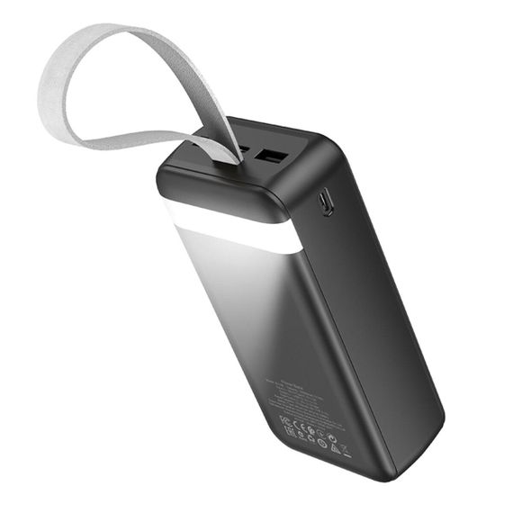 Зовнішній акумулятор BOROFONE BJ14B Freeway Power bank(30000mAh) Black | Зображення 2
