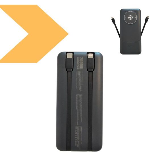 Павербанк 10000mAh з Вбудованими Кабелями REMAX RPP-37 (47236-RPP-37_498) | Зображення 4