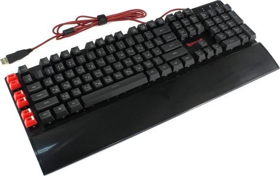 Клавіатура Redragon Yaksa K505 USB UKR Black (70392) | Зображення 2