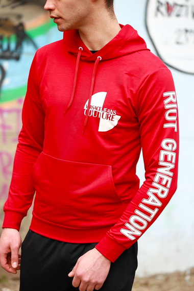 Худи Версачи красный S | Зображення 1