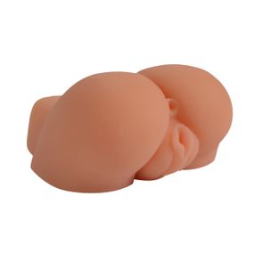 Маструрбатор полуторс  вагина и анус Emily  Small Ass размер S телесный c вибрацией Sex Aura