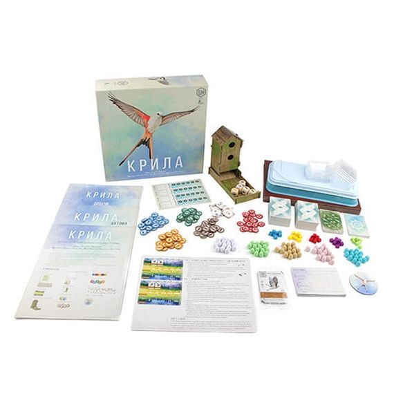 Настольная игра Крылья (Wingspan) укр. | Зображення 1