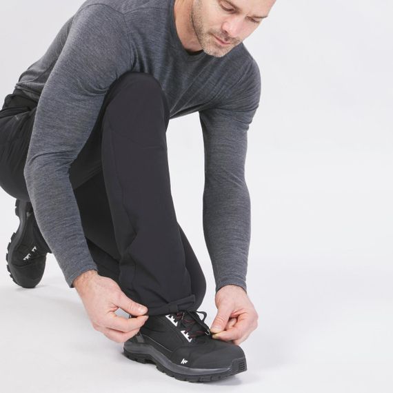 Штани чоловічі SH500 для зимового туризму чорні - M/L / W33 L33. | Зображення 6