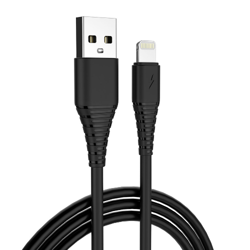 Зарядний пристрій мережевий USB + кабель Lightning 2,0A 10W чорний ColorWay CW-CHS012CL-BK | Зображення 3