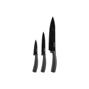 Набор ножей Ardesto Black Mars 3 шт Bkack (AR2103BB)