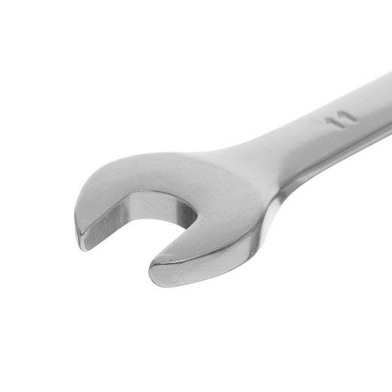 Ключ ріжково-накидний шарнірний 11 мм, Cr-V INTERTOOL XT-1411 | Зображення 1