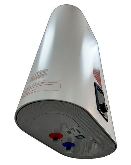 Водонагрівач Ocean FLAT 50 л, 2,0 кВт, "мокрий" ТЕН, вертикальний, прямокутний, білий (RZB50M ET+WT) | Зображення 2