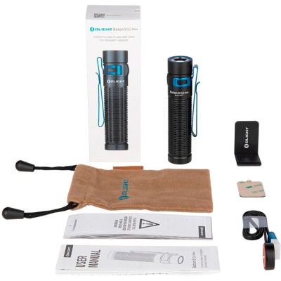 Ліхтар Olight Baton 3 Pro Max Black (Baton 3 Pro Max CW) | Зображення 4
