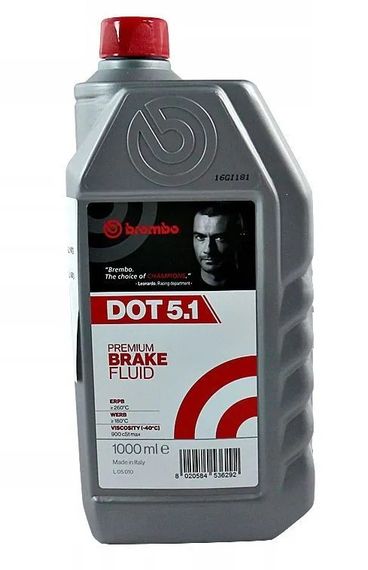 Гальмівна рідина Brembo DOT-5.1 1л.