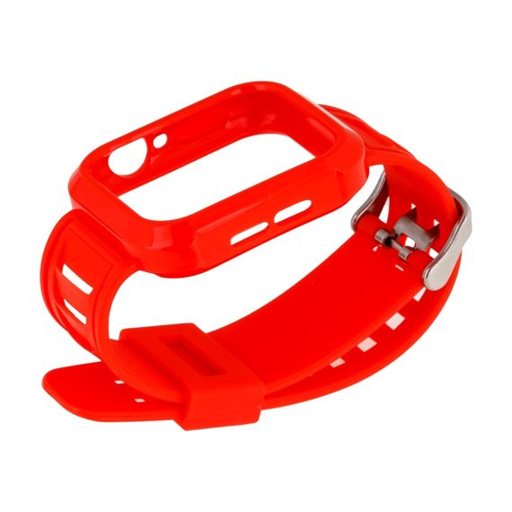 Ремешок для Apple Watch Band Silicone Shine + Protect Case 44mm | Зображення 9