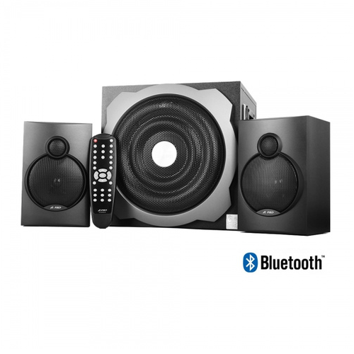 Акустична система 2.1 A-521X Sub-18W+2*13,5W USB+Bluetooth +картридер SD/MMC/MS чорний F&D | Зображення 4