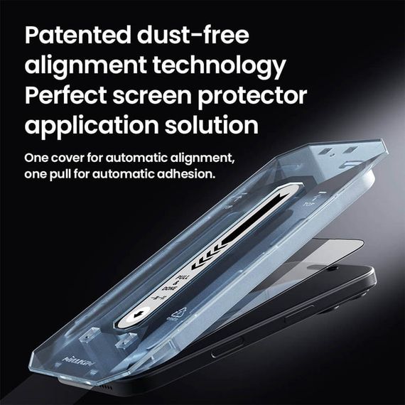 Захисне скло Nillkin (CP+PRO) для Apple iPhone 16 Pro Max (6.9") (+ аппликатор) Чорний | Зображення 3