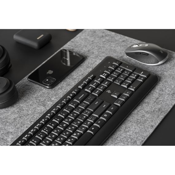 Клавіатура 2E KS220 Wireless Black (2E-KS220WB) | Зображення 8