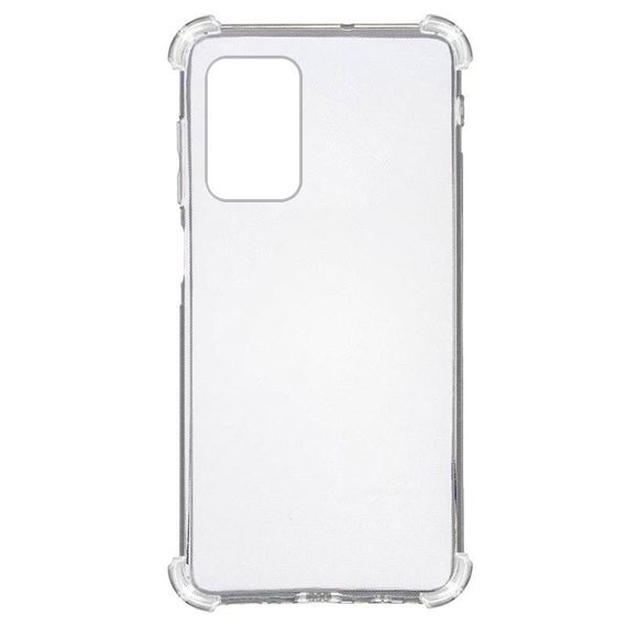 TPU чохол GETMAN Ease logo посилені кути для Samsung Galaxy A32 5G Безбарвний (прозорий)