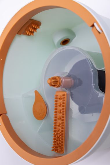 Набор для уборки швабра с отжимом 119 (см) и ведром 7 (л) профессиональная швабра с ведром Голубой HP-35015-45 | Зображення 8