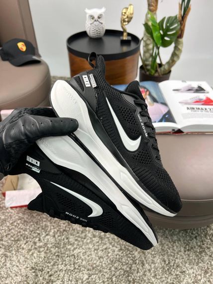 Чоловічі кросівки Air Zoom x React Black White (текстиль) A3897 44 28