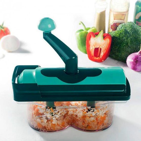 Овочерізка Nicer Dicer Twist багатофункціональна мультирізка, подрібнювач VU-470 для продуктів | Зображення 7