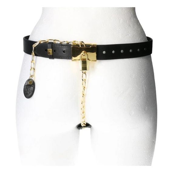 Пояс вірності Lockink Sevanda Beg & Ask Chastity Pants з повідцем та анальною пробкою, L Sex Aura | Зображення 4