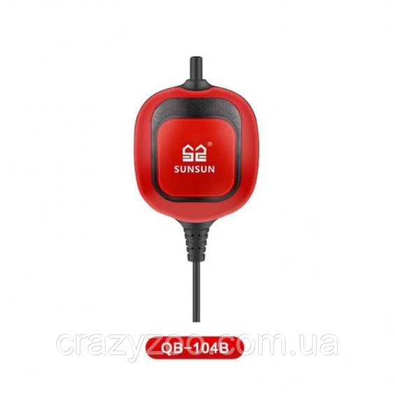 Компрессор для аквариума SunSun QB-104B 1.5Вт 0.6 л/мин до 70 л