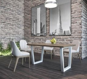 Стол обеденный Metall-Design Бинго 7501600800