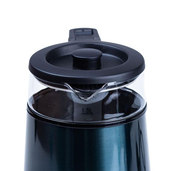 Электрочайник с автоматическим отключением 1.7 л Sokany дисковый бытовой 2000 Вт SK-SH-1076B | Зображення 1