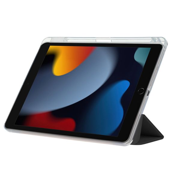 Чохол до планшета BeCover Ultra Slim Origami Transparent Apple Pencil Apple iPad 10.2 2019/2020/2021 Black (711098) | Зображення 2