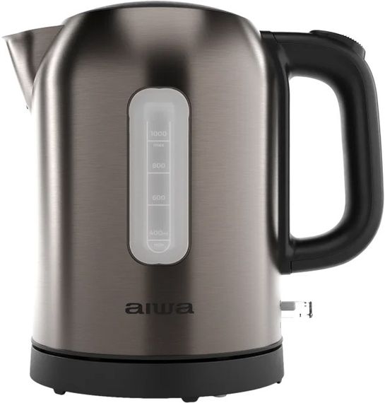 Електрочайник AIWA RYUJIN AKT-1000 2200Вт/ 1л/ Strix/ метал/ коричневий | Зображення 1