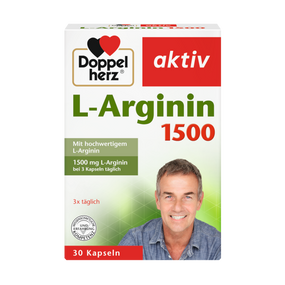 Капсули Доппельгерц L-Аргінін Doppelherz L-Arginin
