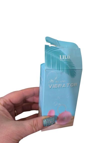 (ПОВРЕЖДЕННАЯ КОРОБКА) Вибро-яйцо с проводным управлением и 7 режимами вибрации Lilo Pink Sex Aura | Зображення 1