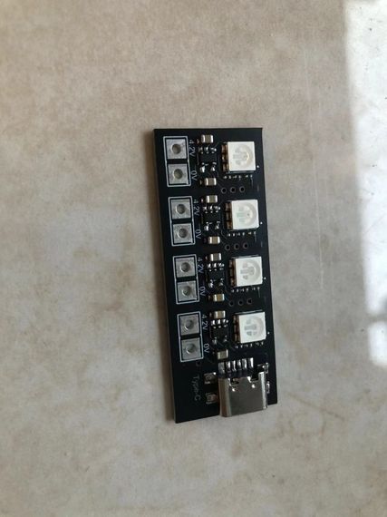 Контроллер заряда Type-C, плата заряда 4x Li-ion 18650 3,7V-4,2v (раздельная зарядка) | Зображення 1