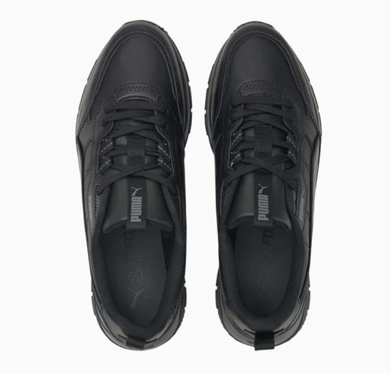 Кросівки чоловічі Puma R78 Trek Lth 383202 01 (чорний, повсякденні, шкіряні, осінь-зима, бренд пума) | Зображення 3